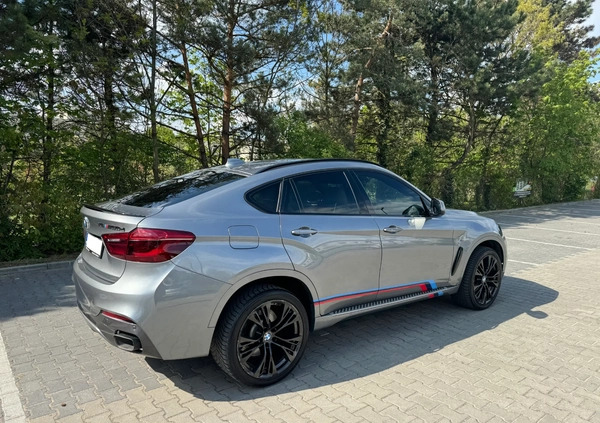 BMW X6 cena 125000 przebieg: 166500, rok produkcji 2014 z Sieradz małe 56